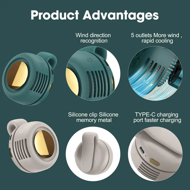 Arctic Breeze Wearable Fan - Image 4